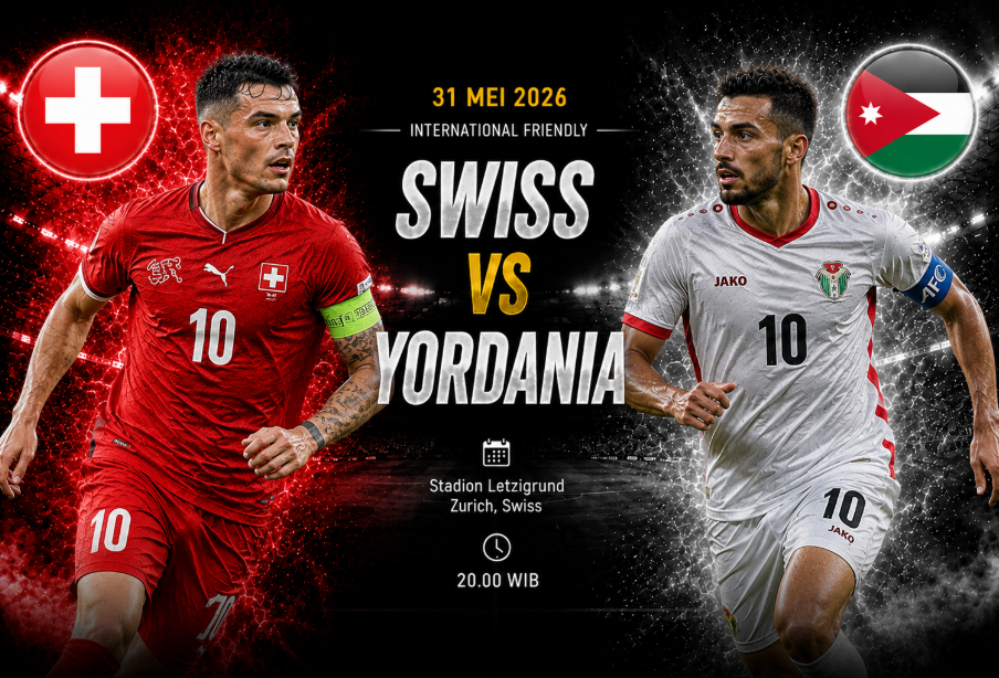 Prediksi Skor Swiss vs Yordania - Laga Sengit
