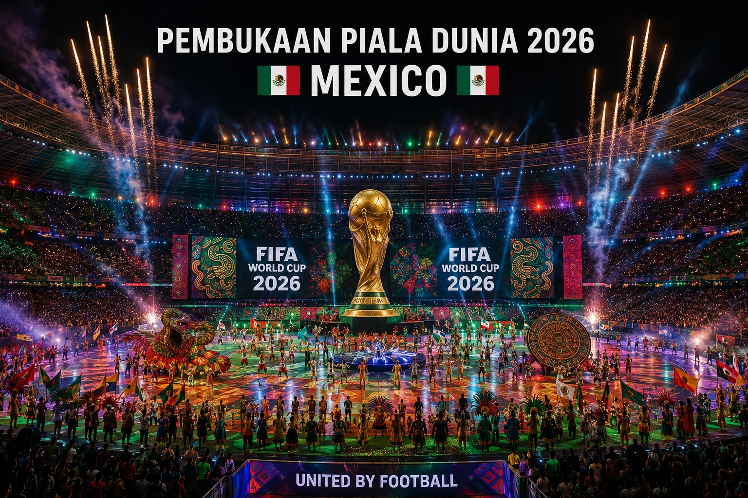 Pembukaan Piala Dunia 2026: Jadwal, Jam Tayang, Negara Peserta dan Laga Perdana