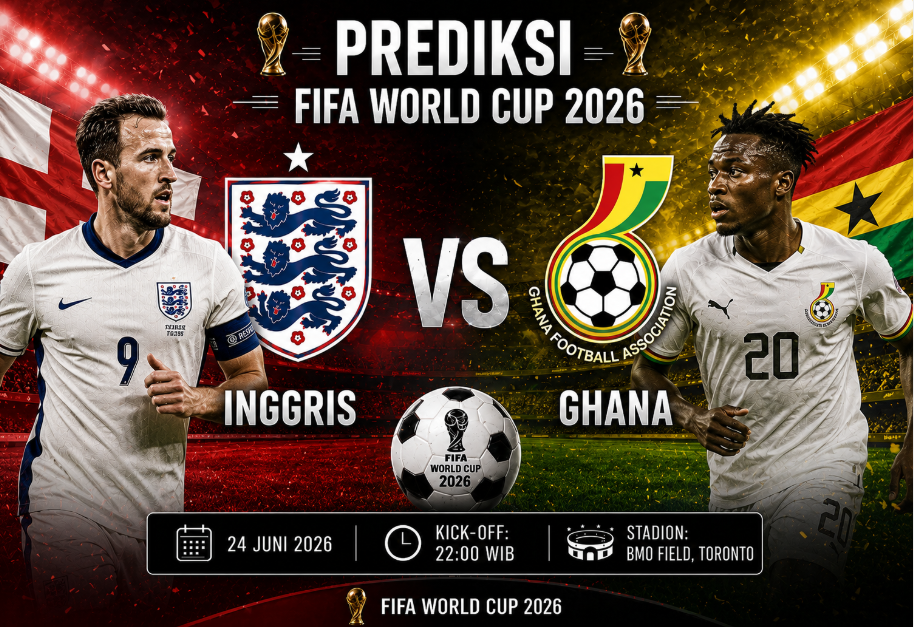 Prediksi Inggris vs Ghana: Duel Panas Perebutan Tiket Lolos 2 Prediksi Inggris vs Ghana: Duel Panas Perebutan Tiket Lolos