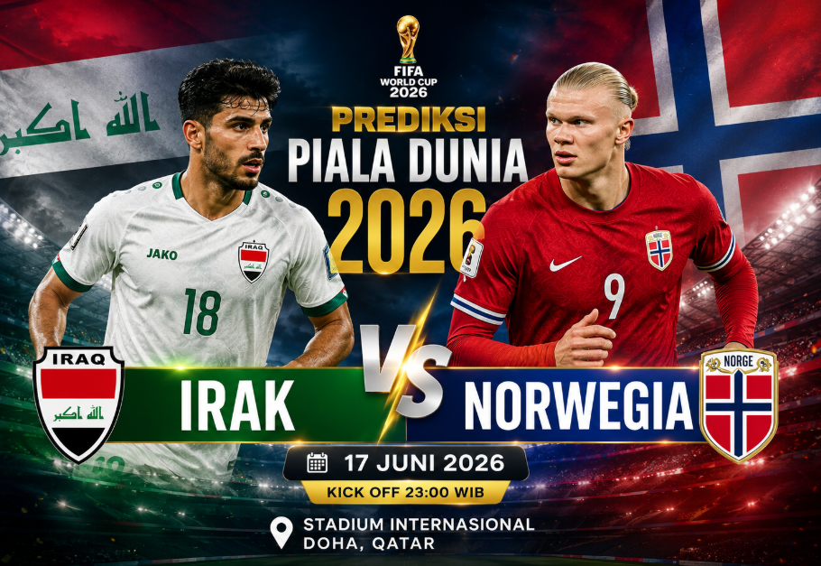 Prediksi Irak vs Norwegia: Duel Seru Penentu Langkah