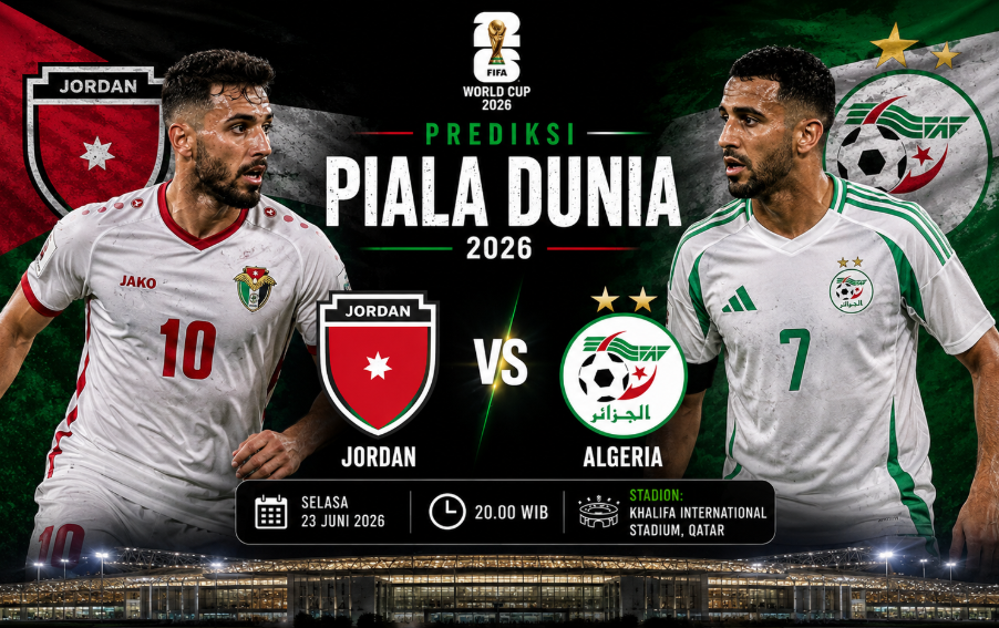 Prediksi Jordan vs Algeria: Duel Panas Penentu Nasib!