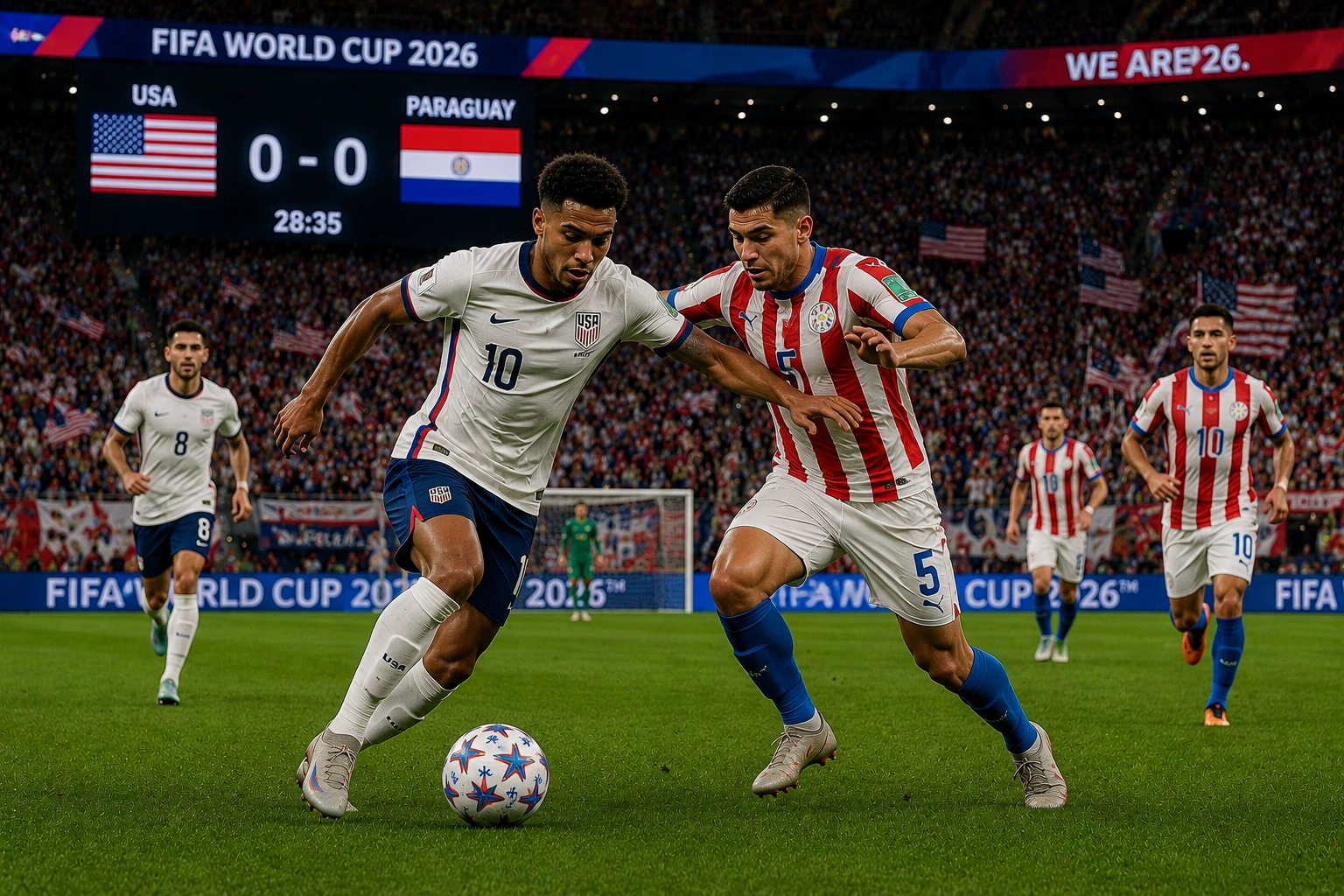 Prediksi Skor Amerika Serikat VS Paraguay Piala Dunia 2026: Statistik, H2H, dan Peluang Menang