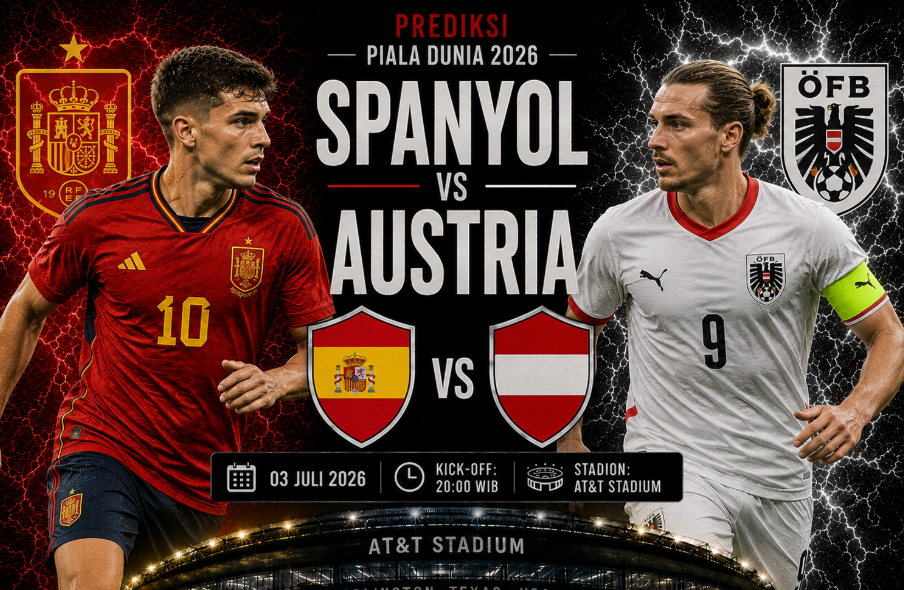 Spanyol vs Austria Hari Ini: Jadwal, Line Up, dan Prediksi Skor