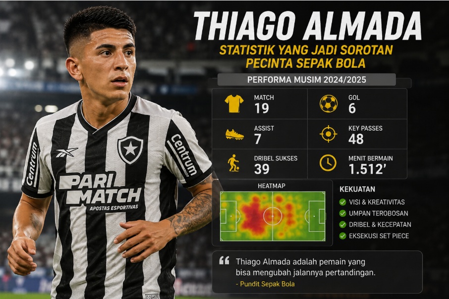 Statistik Thiago Almada Jadi Sorotan Pecinta Sepak Bola 3 Statistik Thiago Almada Jadi Sorotan Pecinta Sepak Bola