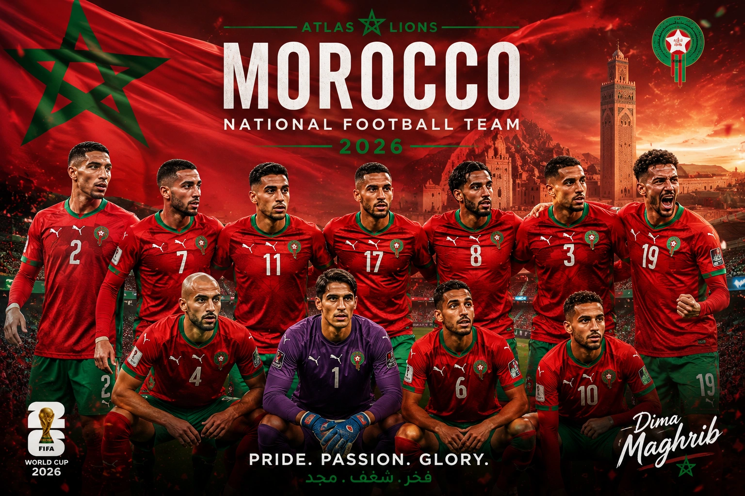 Tim Nasional Sepak Bola Maroko 2026: Profil, Pemain Bintang, Prestasi dan Statistik Terlengkap