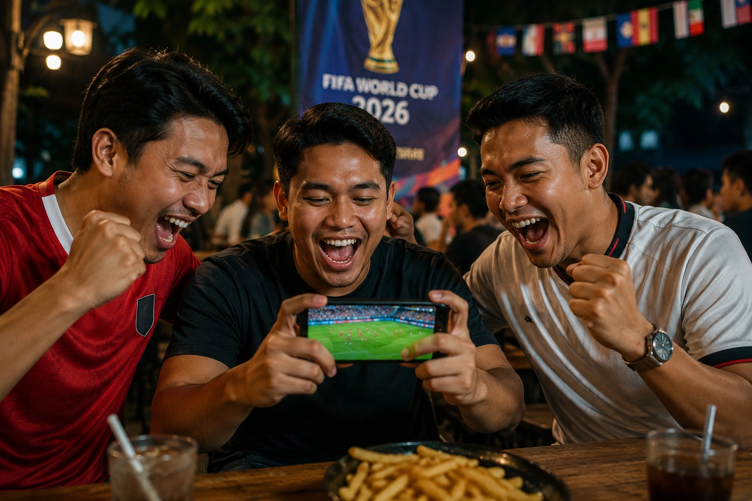 Cara Nonton Piala Dunia 2026 di HP + Aplikasi dan Jadwalnya