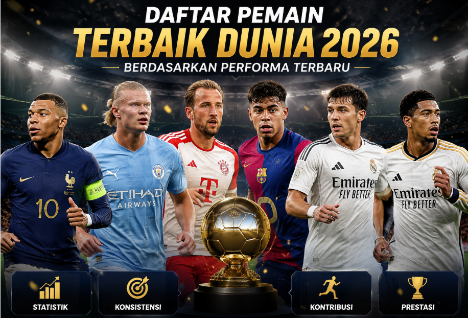 Daftar Pemain Terbaik Dunia 2026 Berdasarkan Performa Terbaru 2 Daftar Pemain Terbaik Dunia 2026 Berdasarkan Performa Terbaru