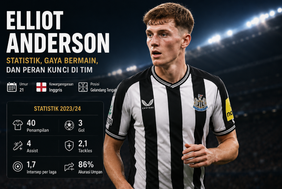Elliot Anderson: Statistik, Gaya Bermain, dan Peran Kunci di Tim 7 Elliot Anderson: Statistik, Gaya Bermain, dan Peran Kunci di Tim