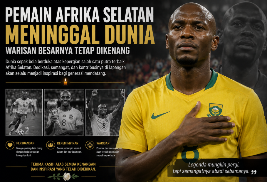 Pemain Afrika Selatan Meninggal Dunia Warisan Besarnya Tetap Dikenang 7 Pemain Afrika Selatan Meninggal Dunia Warisan Besarnya Tetap Dikenang