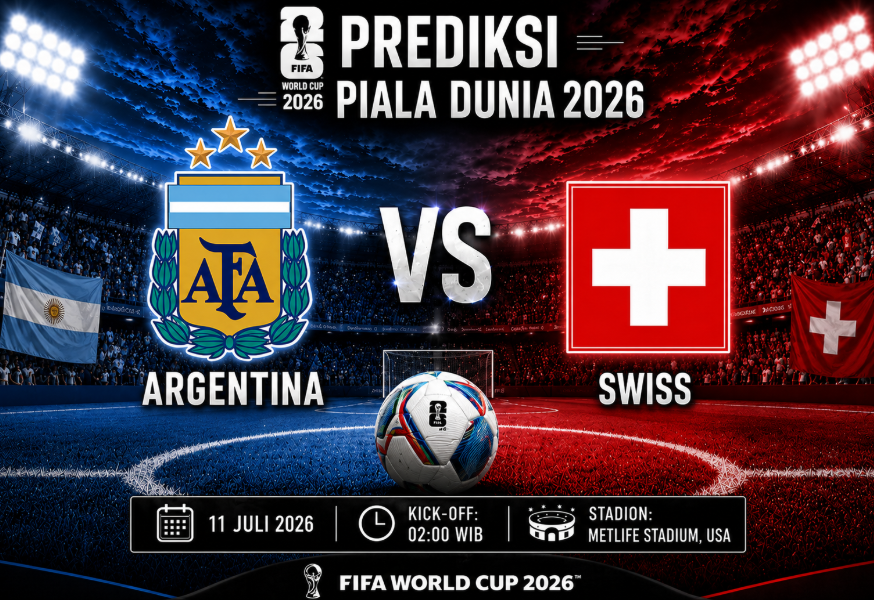 Prediksi Argentina vs Swiss: Duel Peluang Lolos Semifinal