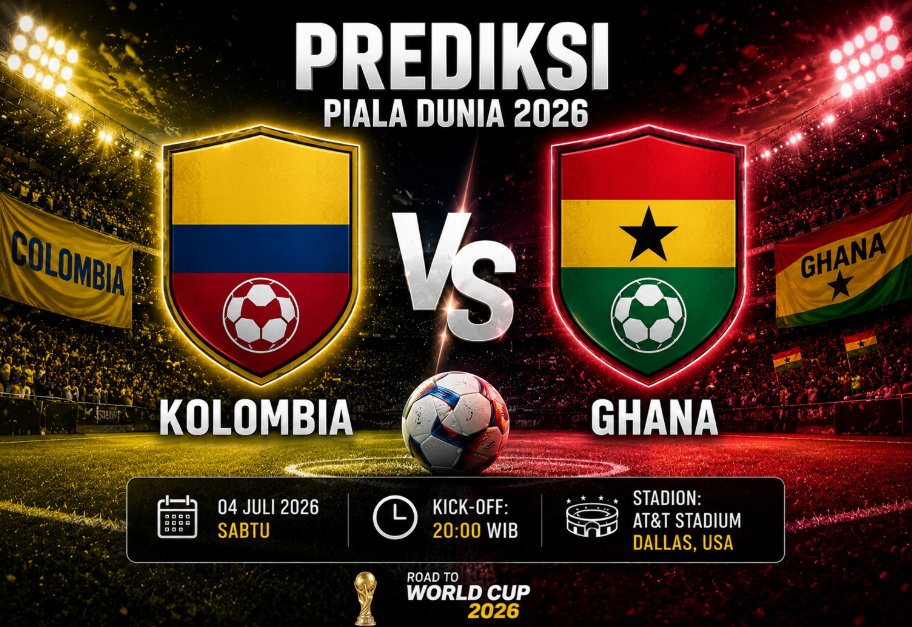 Prediksi Kolombia vs Ghana: Black Stars Siap Beri Kejutan 1 Prediksi Kolombia vs Ghana: Black Stars Siap Beri Kejutan