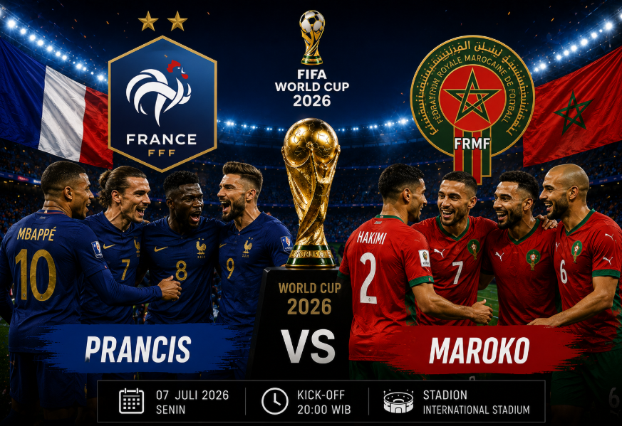 Prediksi Prancis vs Maroko: Statistik dan Peluang Lolos