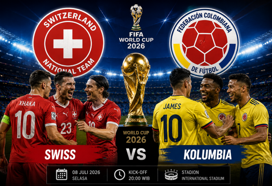 Prediksi Swiss vs Kolombia: Adu Taktik Dua Tim Kuda Hitam