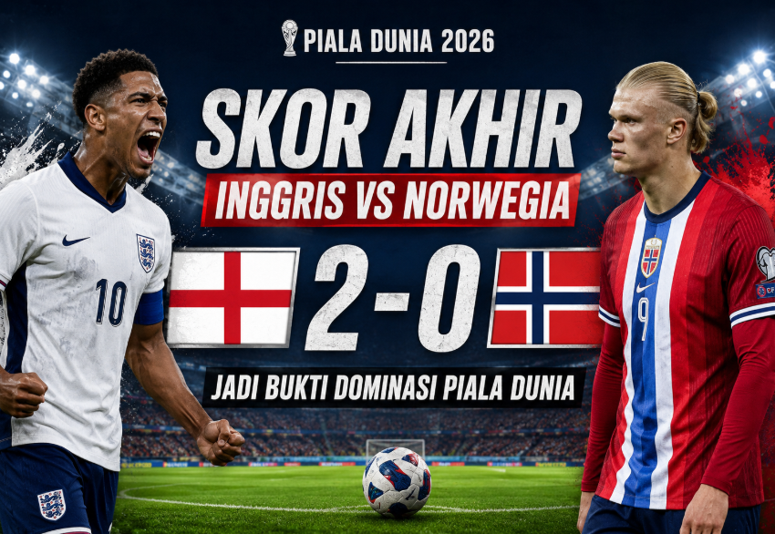 Skor Inggris vs Norwegia 2-0 Jadi Bukti Dominasi Piala Dunia 2 Skor Inggris vs Norwegia 2-0 Jadi Bukti Dominasi Piala Dunia