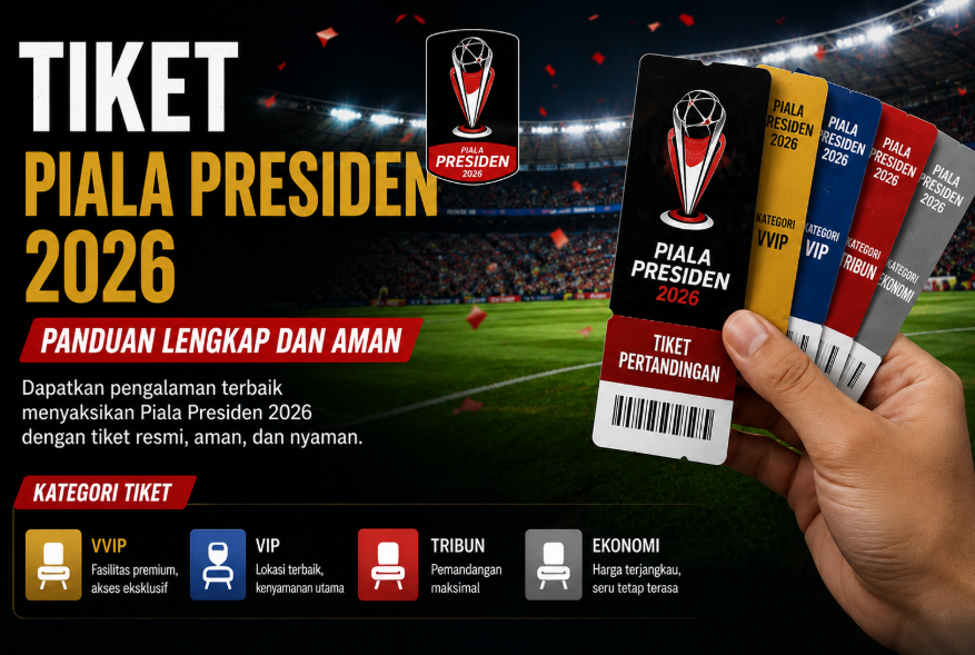 Tiket Piala Presiden 2026 Panduan Lengkap dan Aman 5 Tiket Piala Presiden 2026 Panduan Lengkap dan Aman